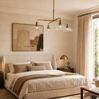 Theron Glass Round Chandelier 30'' 52''