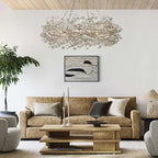Fiore Crown Chandelier 39" 48" 60"