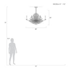 Lily Buds Candle Chandelier