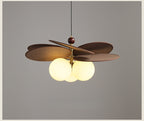 French Flower Chandelier Pendant Light