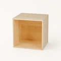 Modular Light Wood Storage Cube