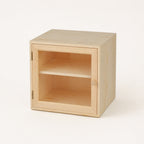 Modular Light Wood Storage Cube