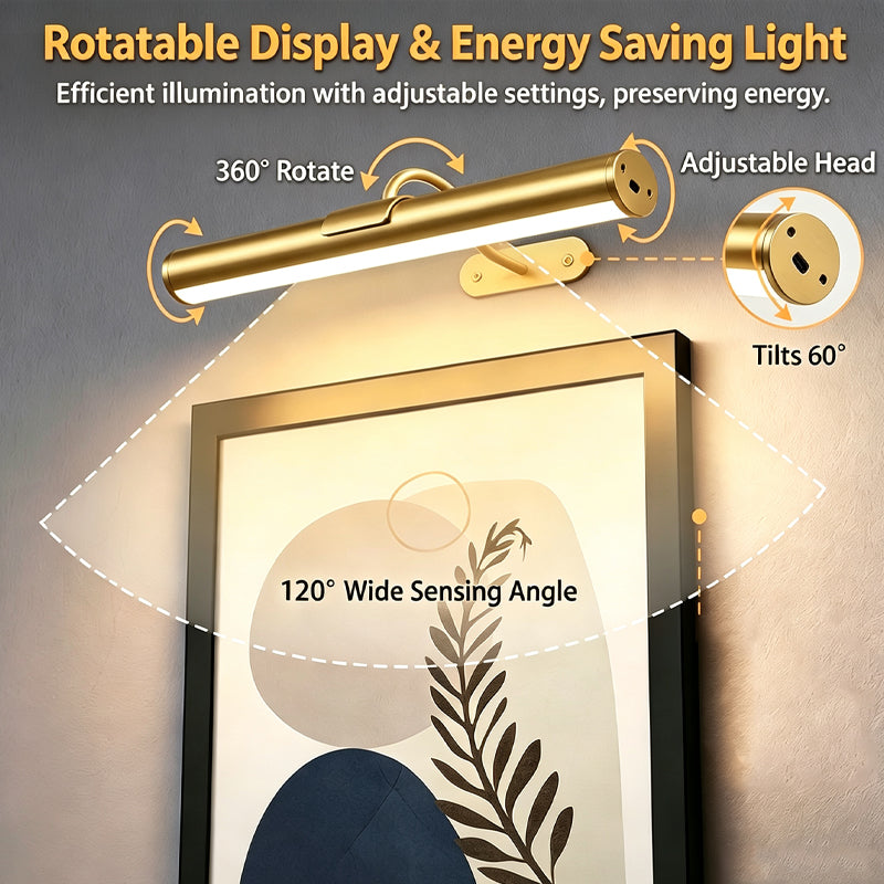 360° Adjustable Magnetic LED Picture Light