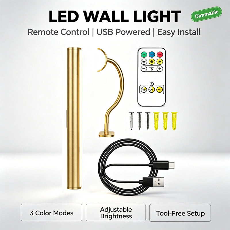 360° Adjustable Magnetic LED Picture Light