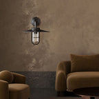 Solid Brass Outdoor Wall Lantern Sconce