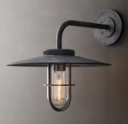Solid Brass Outdoor Wall Lantern Sconce