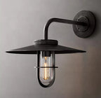 Solid Brass Outdoor Wall Lantern Sconce