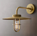 Solid Brass Outdoor Wall Lantern Sconce