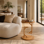 Floating Tension-Cable End Table