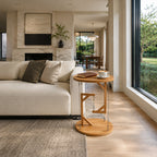 Floating Tension-Cable End Table