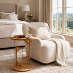 Floating Tension-Cable End Table