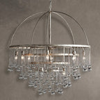 Aubrey Modern Crystal Ball 4 Tier Chandelier