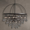 Aubrey Modern Crystal Ball 4 Tier Chandelier