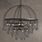 Aubrey Modern Crystal Ball 4 Tier Chandelier