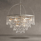 Aubrey Modern Crystal Ball 4 Tier Chandelier
