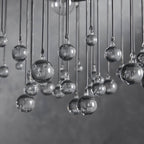 Aubrey Modern Crystal Ball Pendant Light