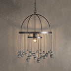 Aubrey Modern Crystal Ball Pendant Light