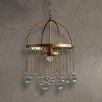 Aubrey Modern Crystal Ball Pendant Light
