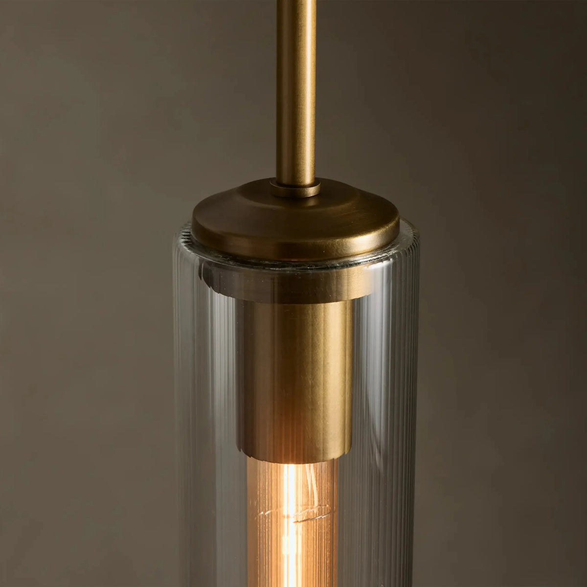 Colleena Fluted Glass Pendant