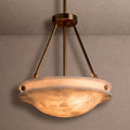 Edith Alabaster Stone Pendant Light