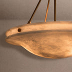 Edith Alabaster Stone Pendant Light