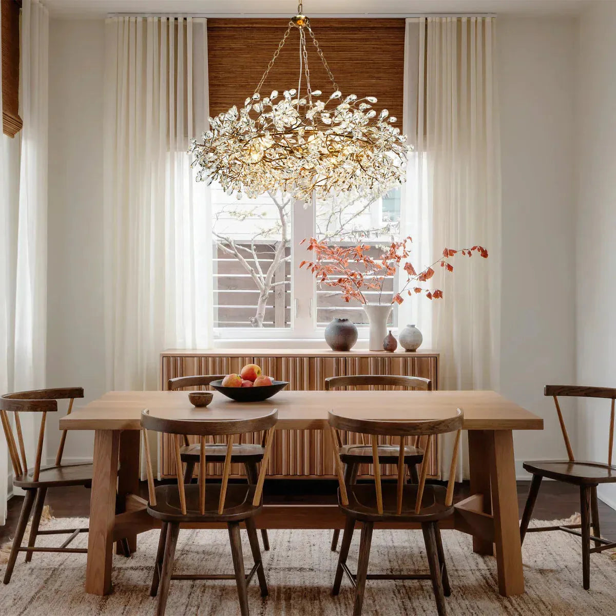 Fiore Crown Chandelier 39" 48" 60"