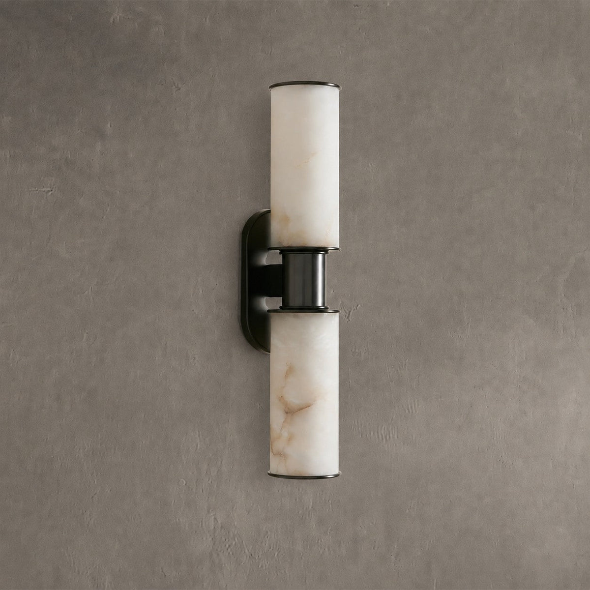 Harlin 2-Light Wall Sconce in Alabaster
