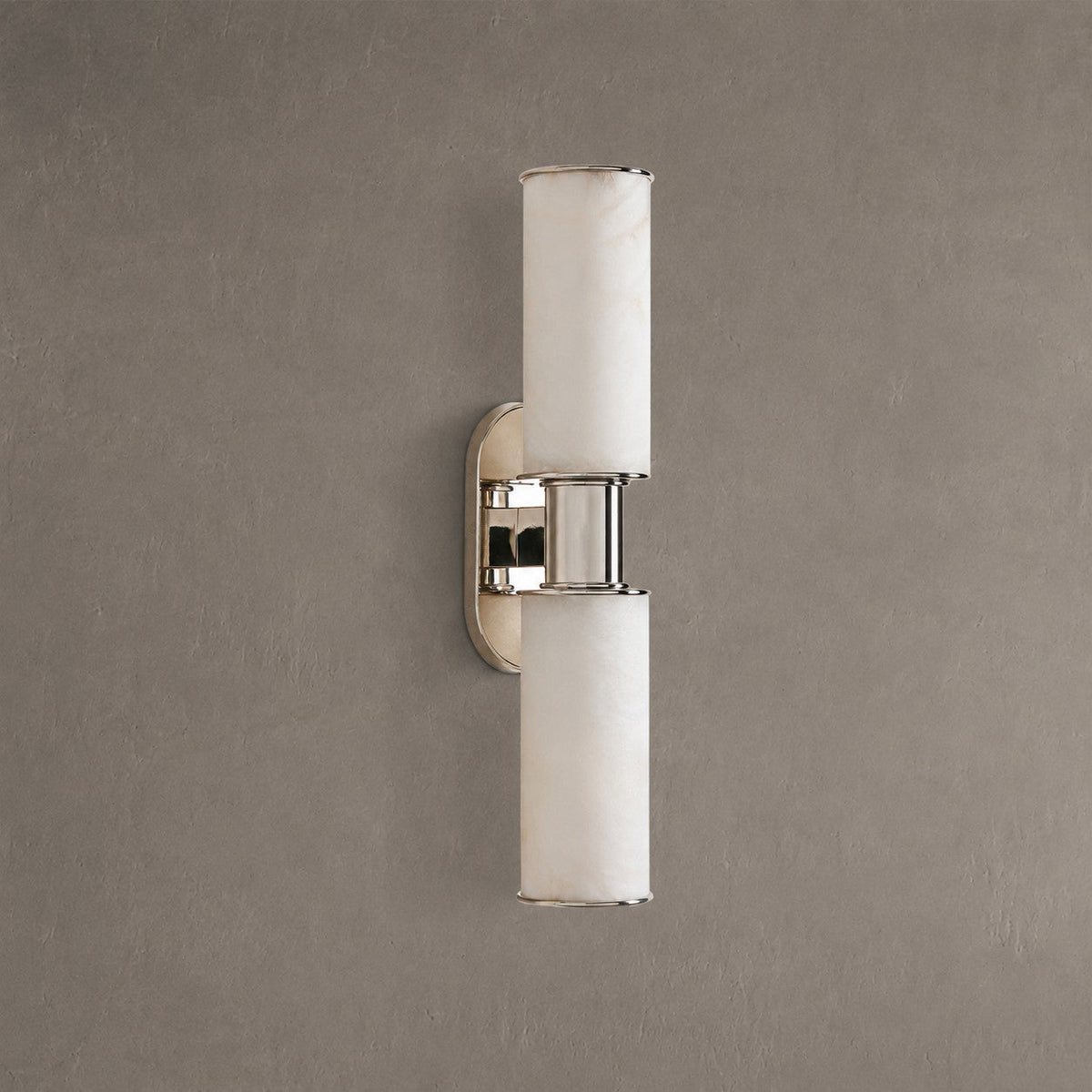 Harlin 2-Light Wall Sconce in Alabaster