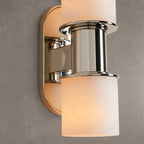 Harlin 2-Light Wall Sconce in Alabaster