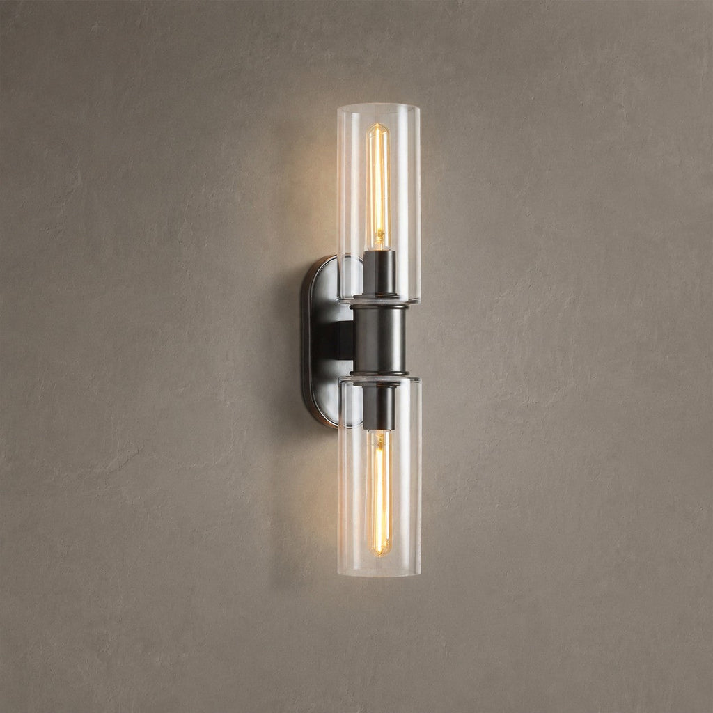Harlin 2-Light Wall Sconce in Clear