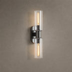 Harlin 2-Light Wall Sconce in Clear