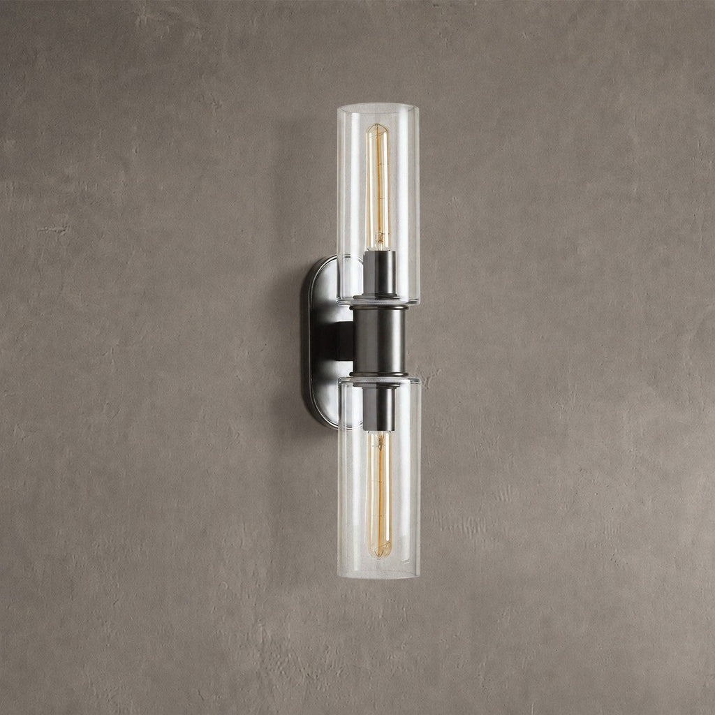 Harlin 2-Light Wall Sconce in Clear