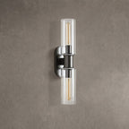 Harlin 2-Light Wall Sconce in Clear