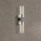 Harlin 2-Light Wall Sconce in Clear