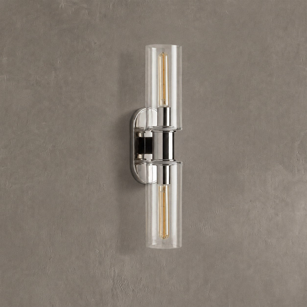 Harlin 2-Light Wall Sconce in Clear