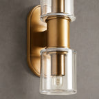 Harlin 2-Light Wall Sconce in Clear