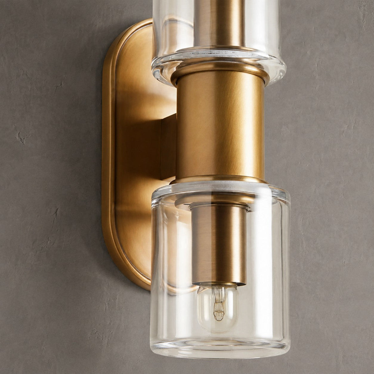 Harlin 2-Light Wall Sconce in Clear