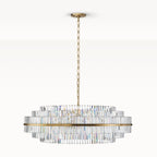 Vienna Round Crystal Chandelier 22"/48"