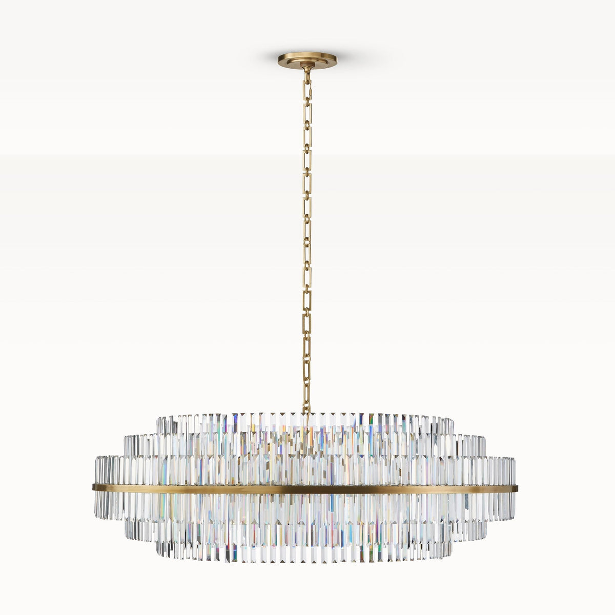 Vienna Round Crystal Chandelier 22"/48"