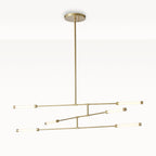 Integrated LED Linear Chandelier 60"