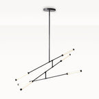 Integrated LED Linear Chandelier 60"
