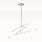 Integrated LED Linear Chandelier 60"