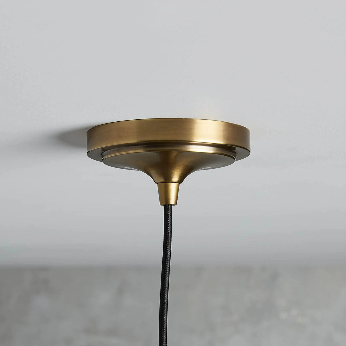 Recycled Metal Fan Pendant