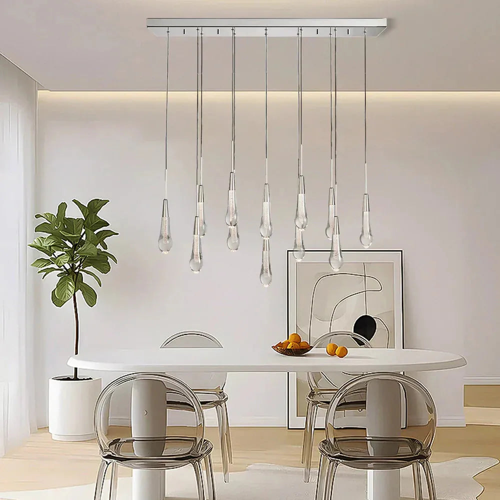 Soltaire Linear Chandelier 37"50"70"87"120"