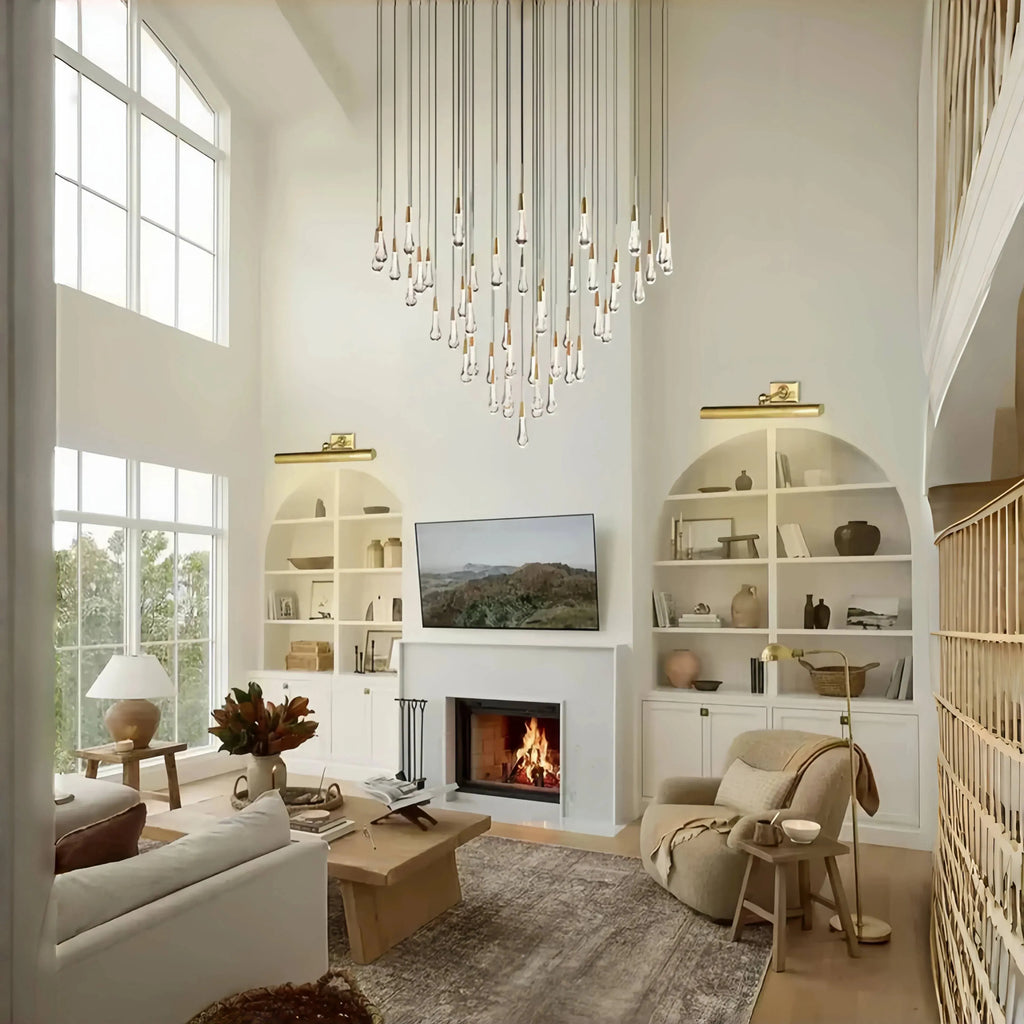 Soltaire Round Chandelier 17" 24" 36“48‘’ 58“