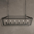 Garniel 54" Rectangular Chandelier