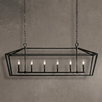Garniel 54" Rectangular Chandelier
